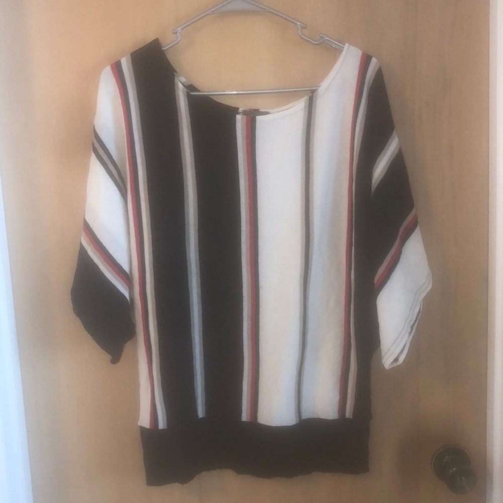 Dots striped top